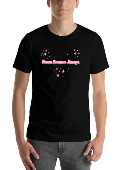 HR Manager Starry T-Shirt - Black