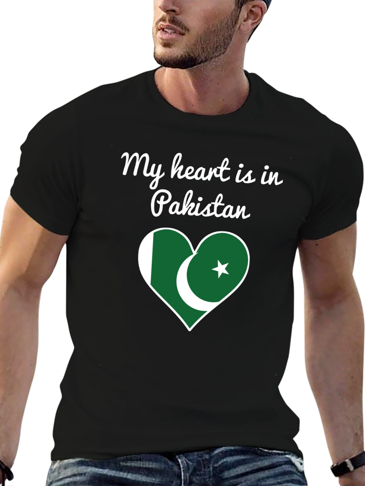 Pakistan Heart T-Shirt - Show Your Love!