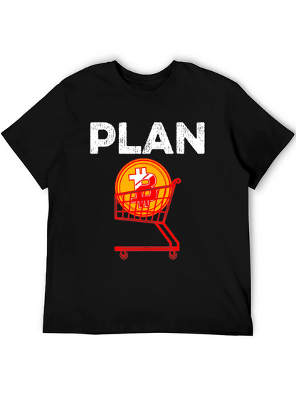Bitcoin Shopping Plan Graphic Tee