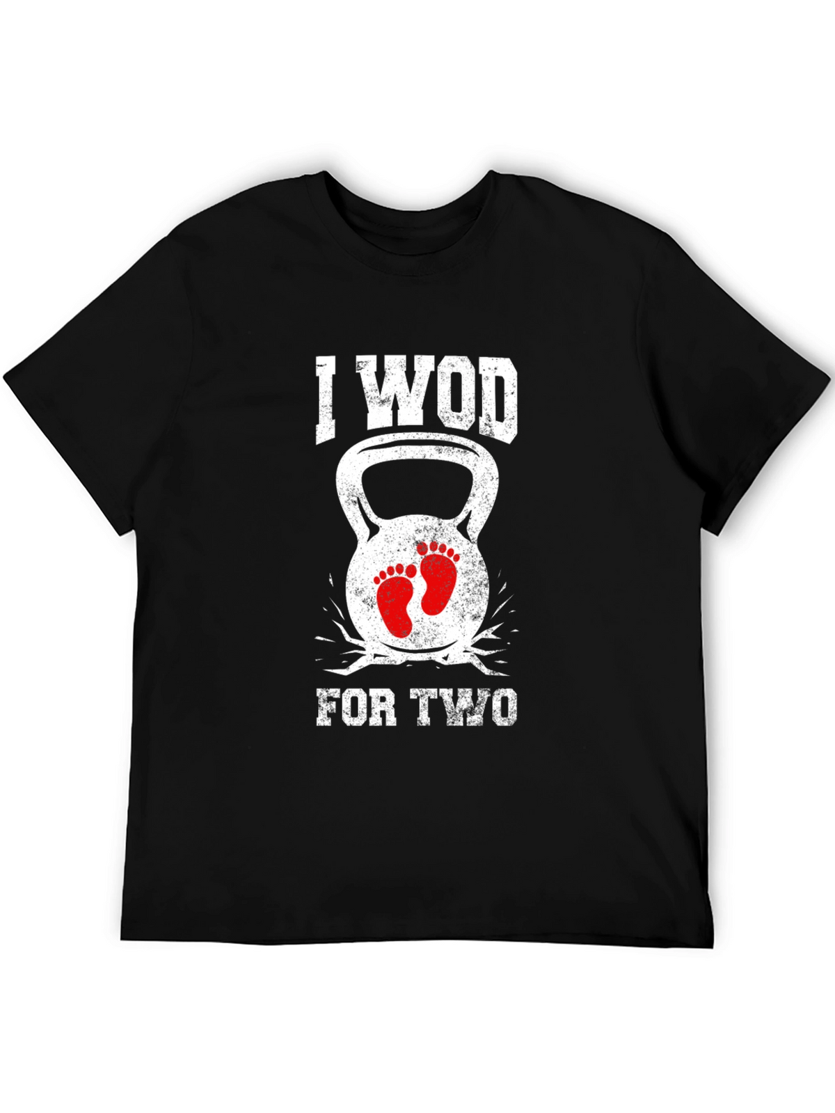 I WOD For Two Pregnancy Announcement Shirt