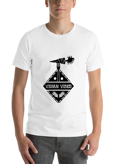 Vegan Vibes Black T-Shirt