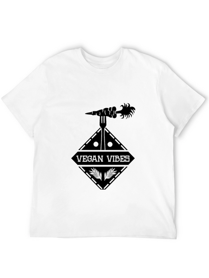 Vegan Vibes Black T-Shirt
