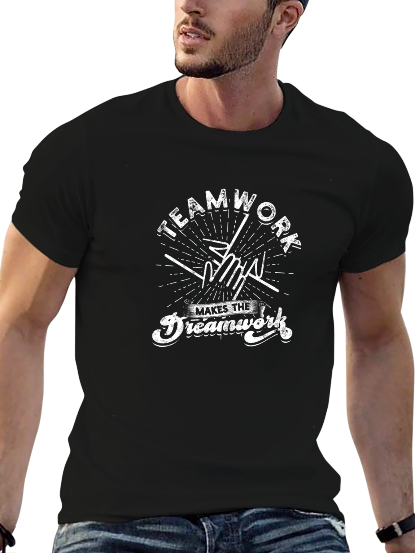 Teamwork Makes The Dreamwork Graphic T-Shirt