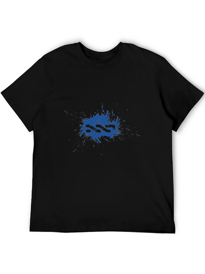 Abstract Graphic Tee - Modern Style