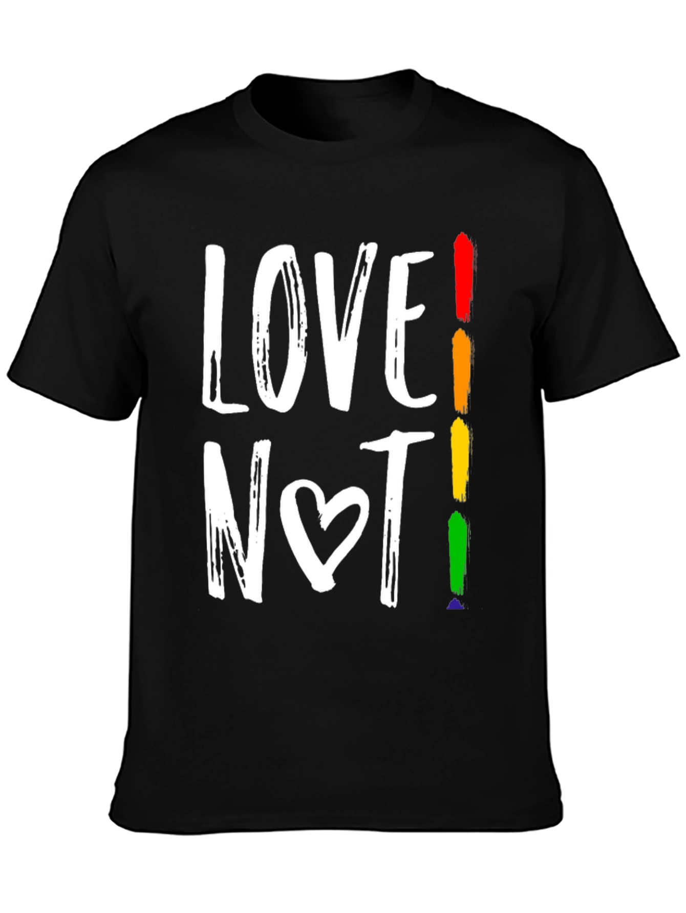 Love Not! LGBTQ+ Pride Graphic Tee
