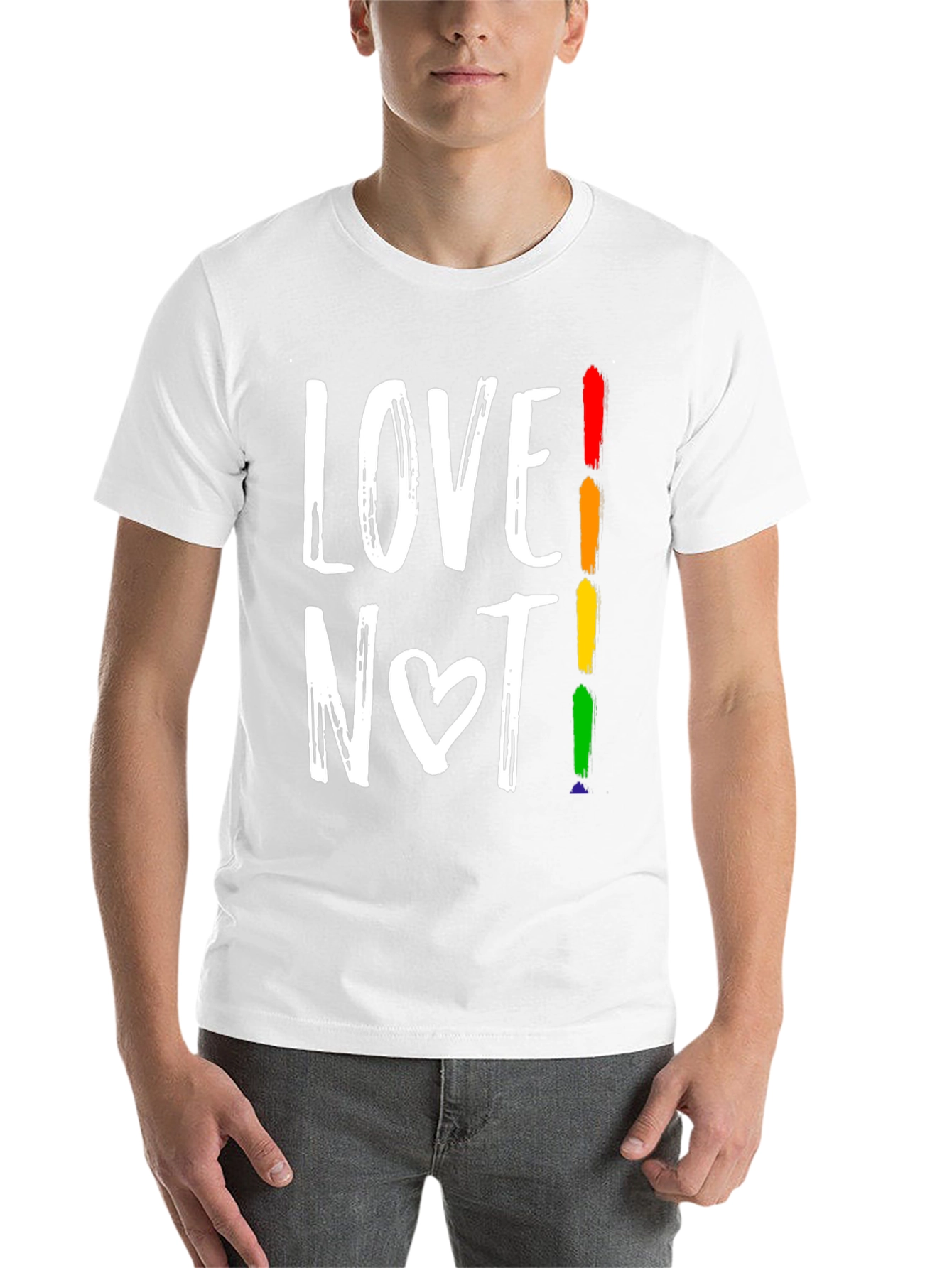 Love Not! LGBTQ+ Pride Graphic Tee