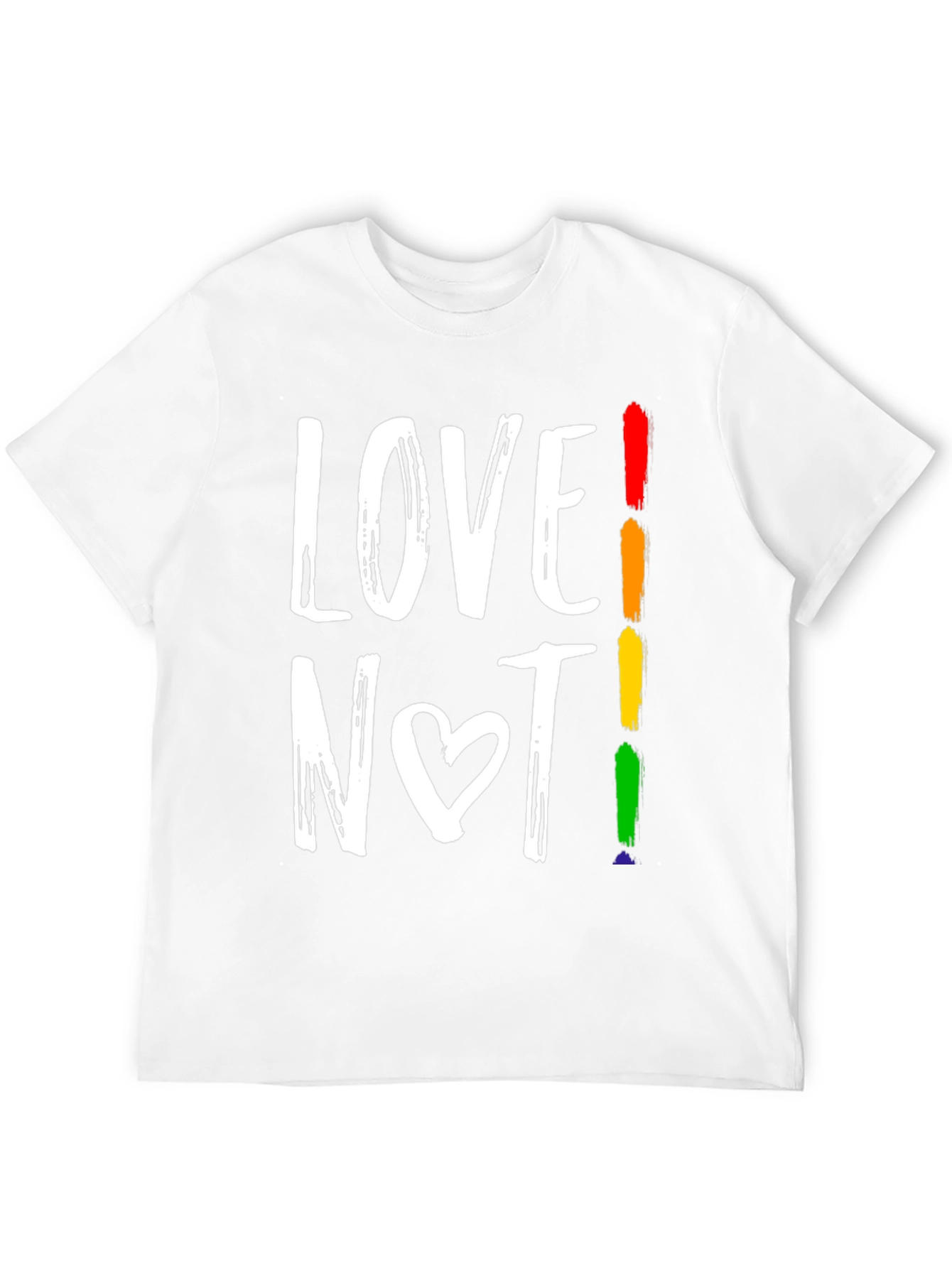 Love Not! LGBTQ+ Pride Graphic Tee