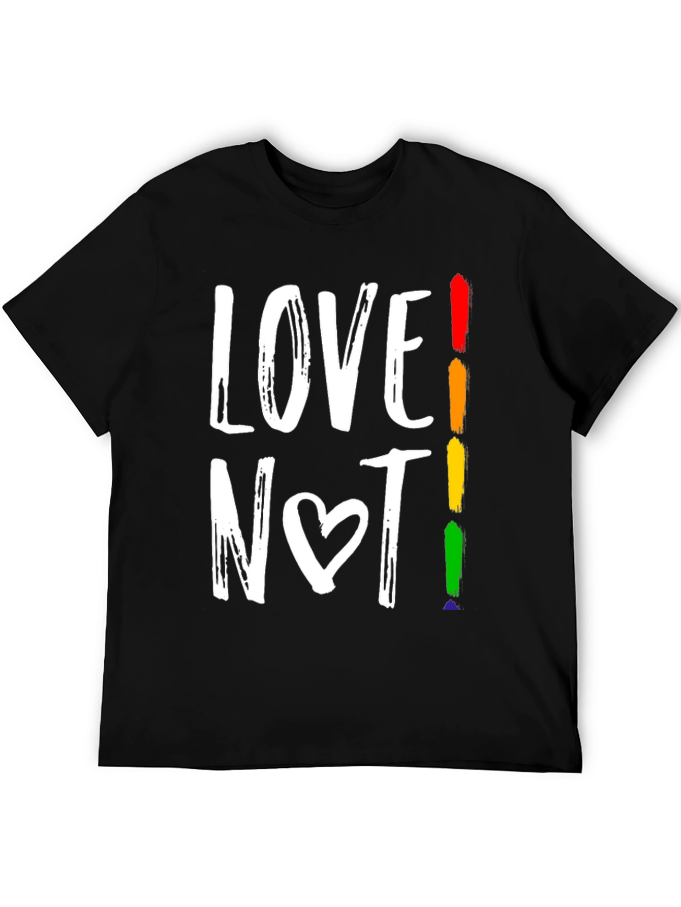 Love Not! LGBTQ+ Pride Graphic Tee