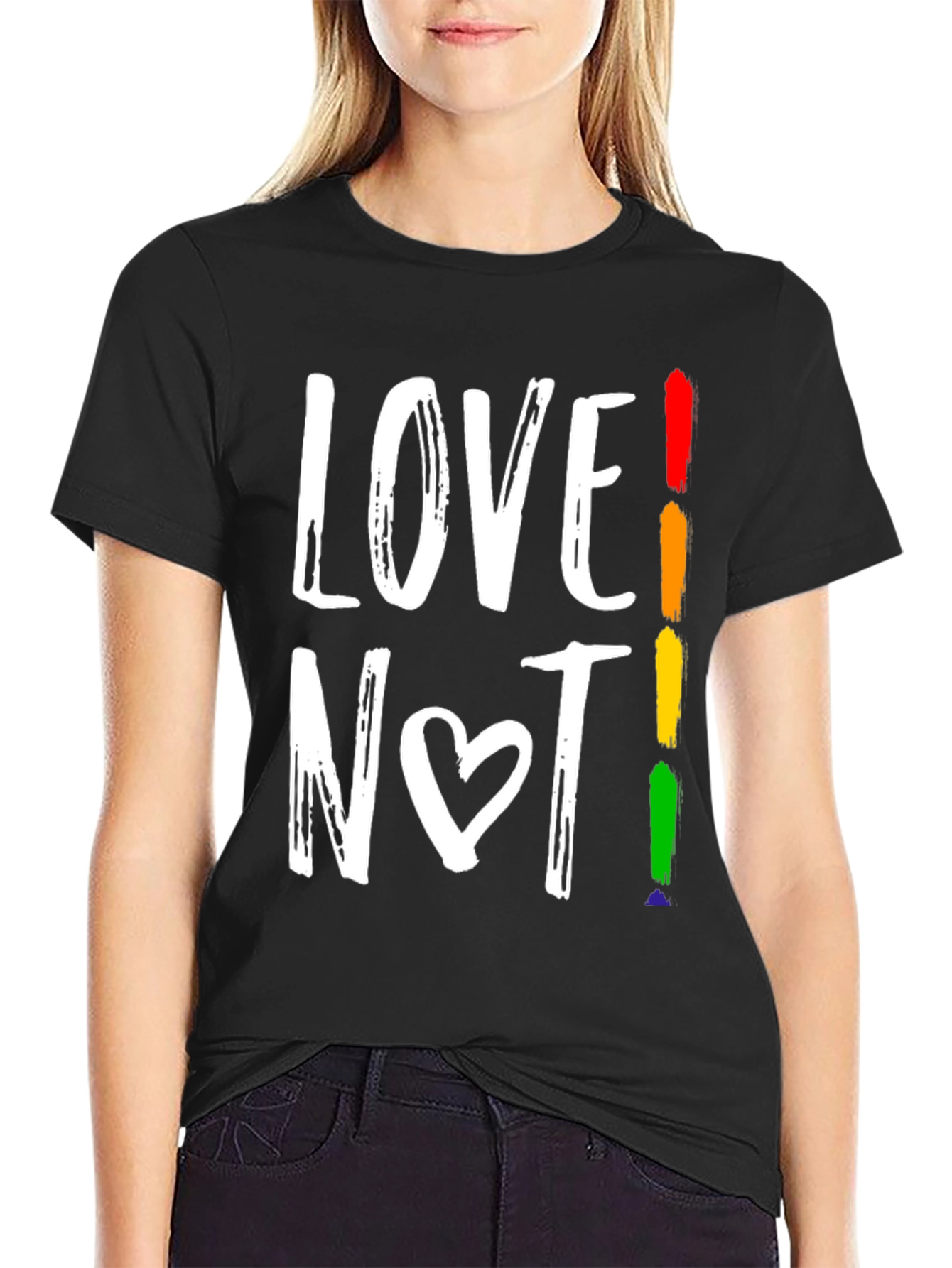 Love Not! LGBTQ+ Pride Graphic Tee