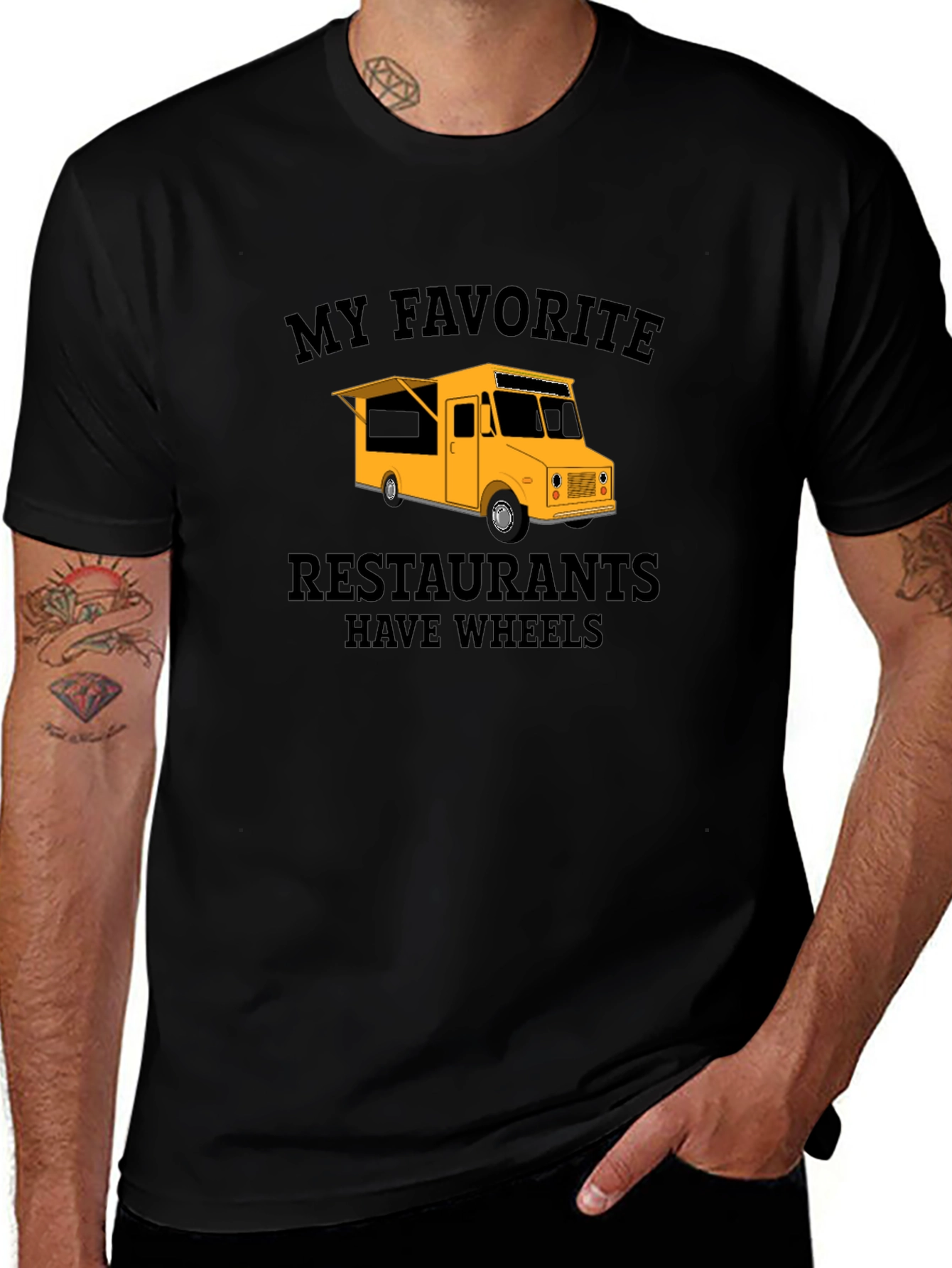 My Favorite Restaurants Have Wheels T-Shirt