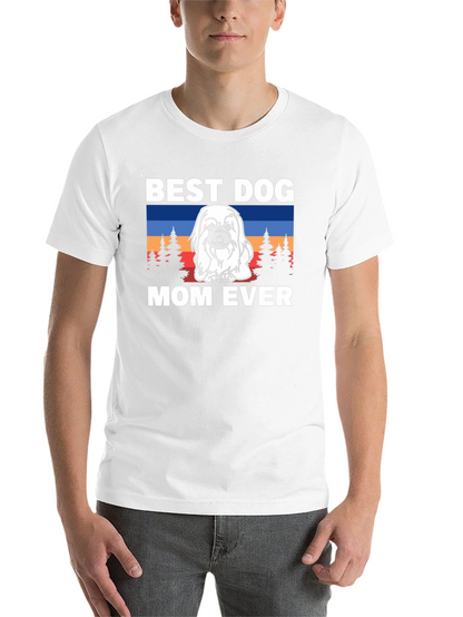 Best Dog Mom Ever T-Shirt - Cute Pekingese Design