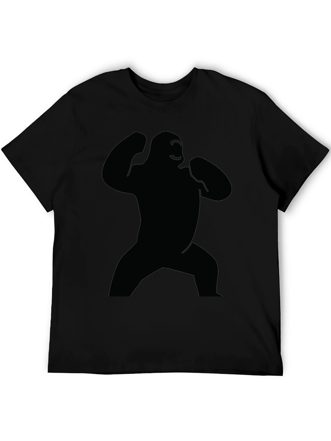 King Kong Silhouette Black T-Shirt