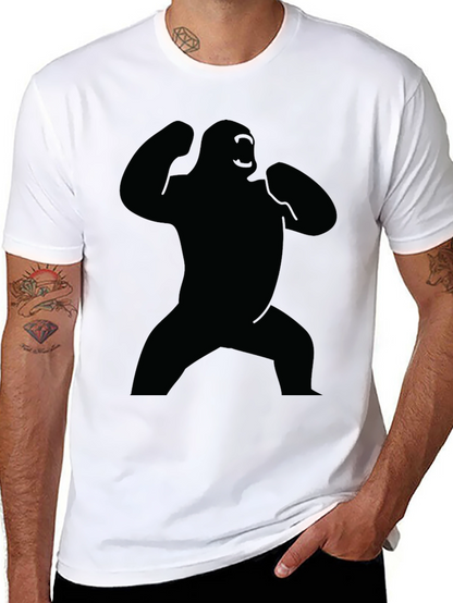 King Kong Silhouette Black T-Shirt