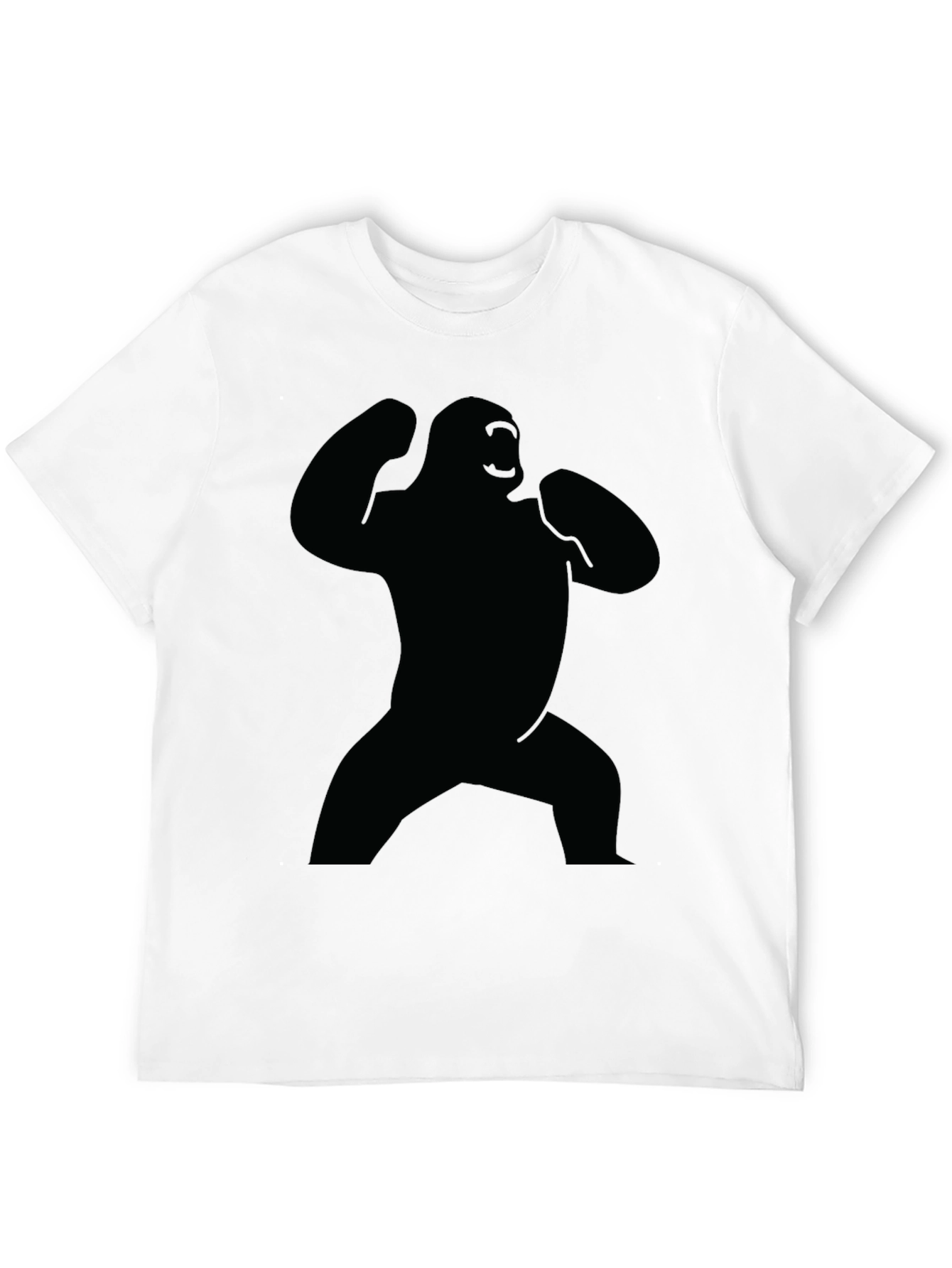 King Kong Silhouette Black T-Shirt