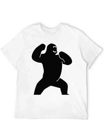 King Kong Silhouette Black T-Shirt