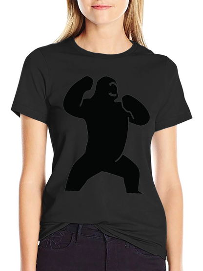 King Kong Silhouette Black T-Shirt