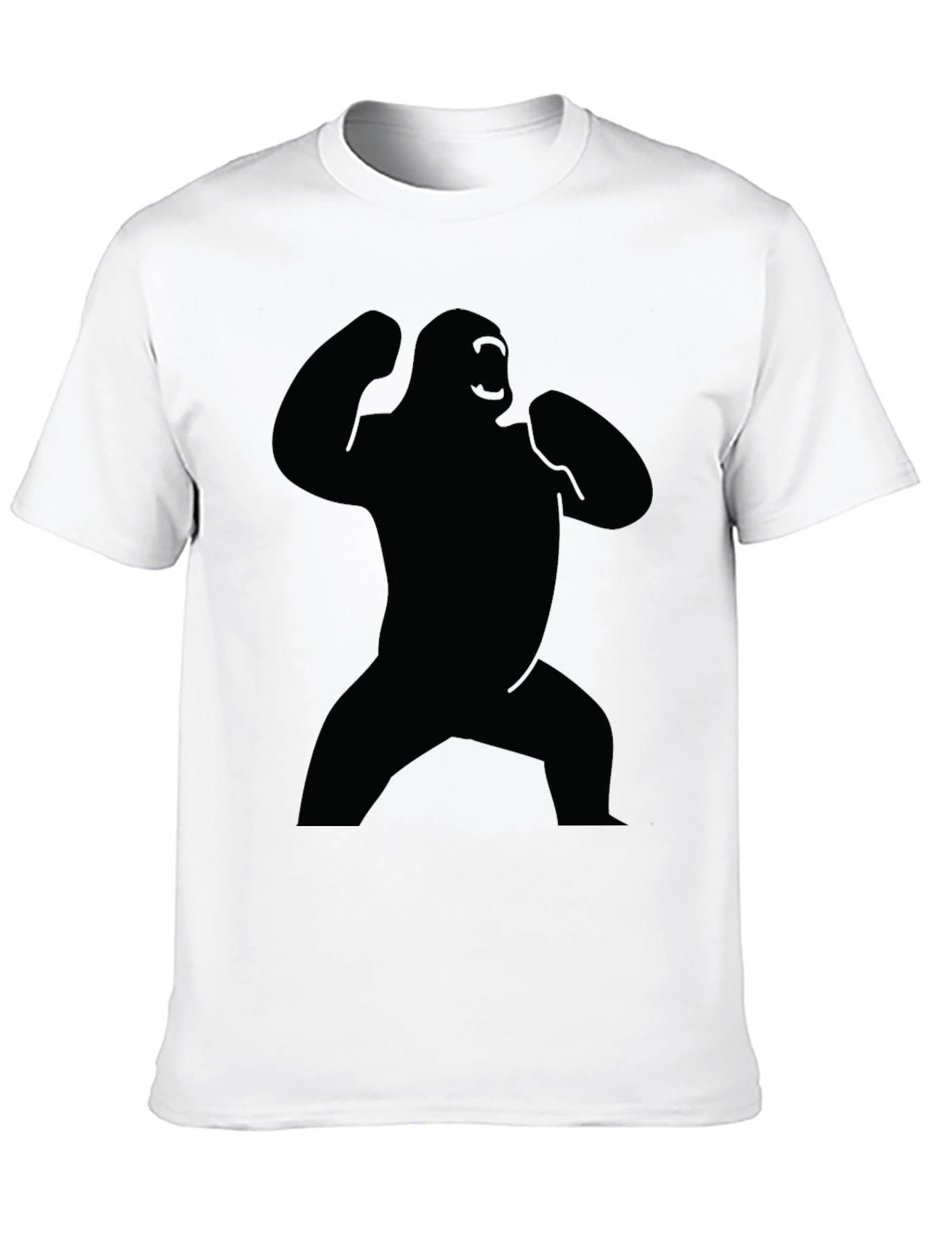 King Kong Silhouette Black T-Shirt