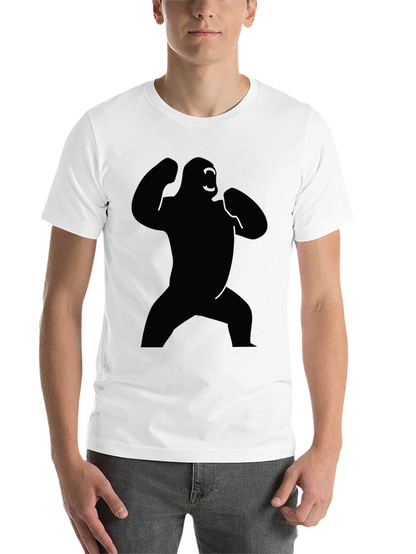 King Kong Silhouette Black T-Shirt