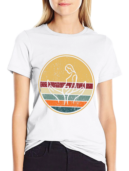 Retro Pregnancy Support T-Shirt