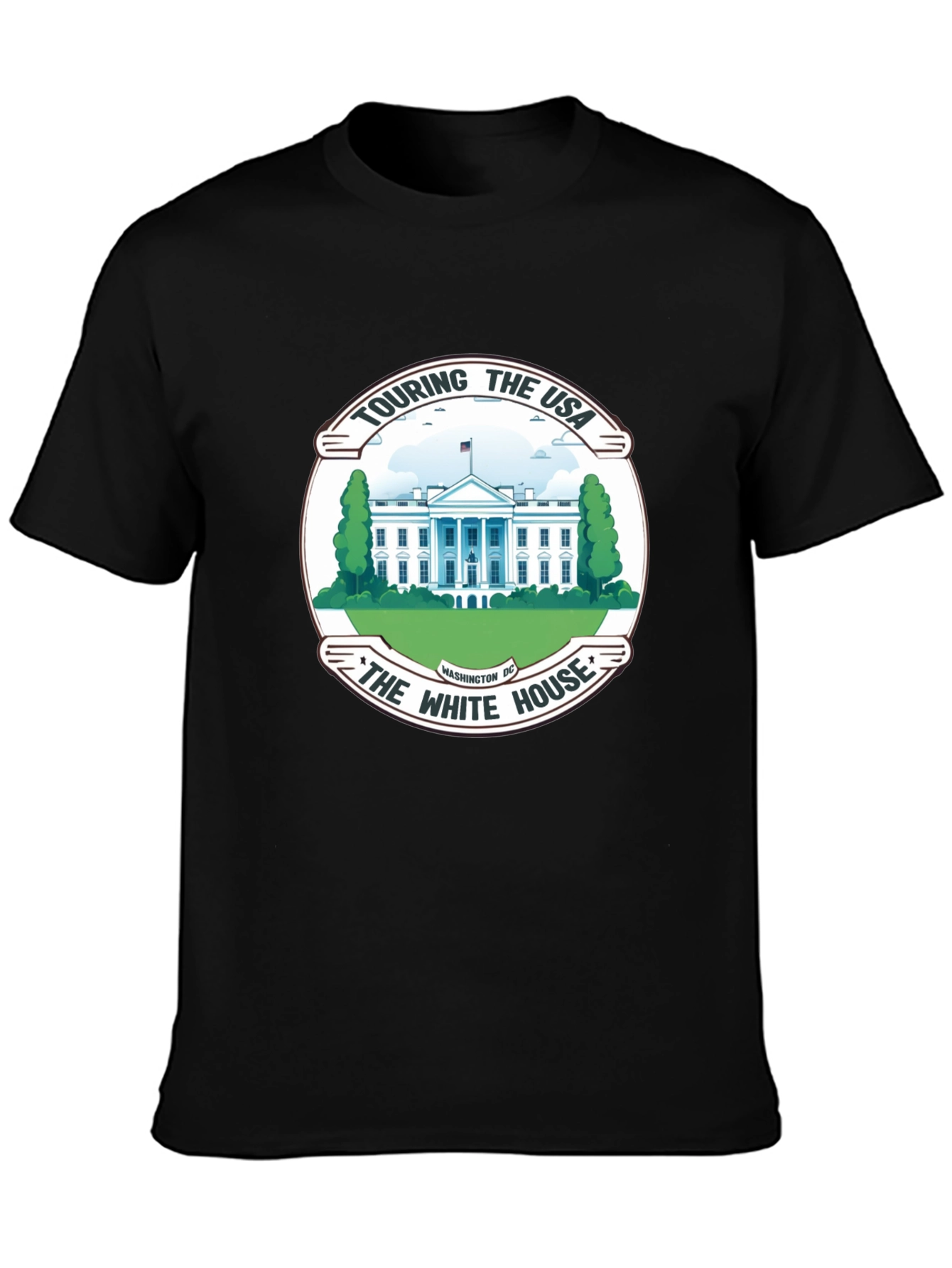 Touring the USA White House Graphic Tee