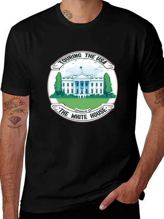 Touring the USA White House Graphic Tee
