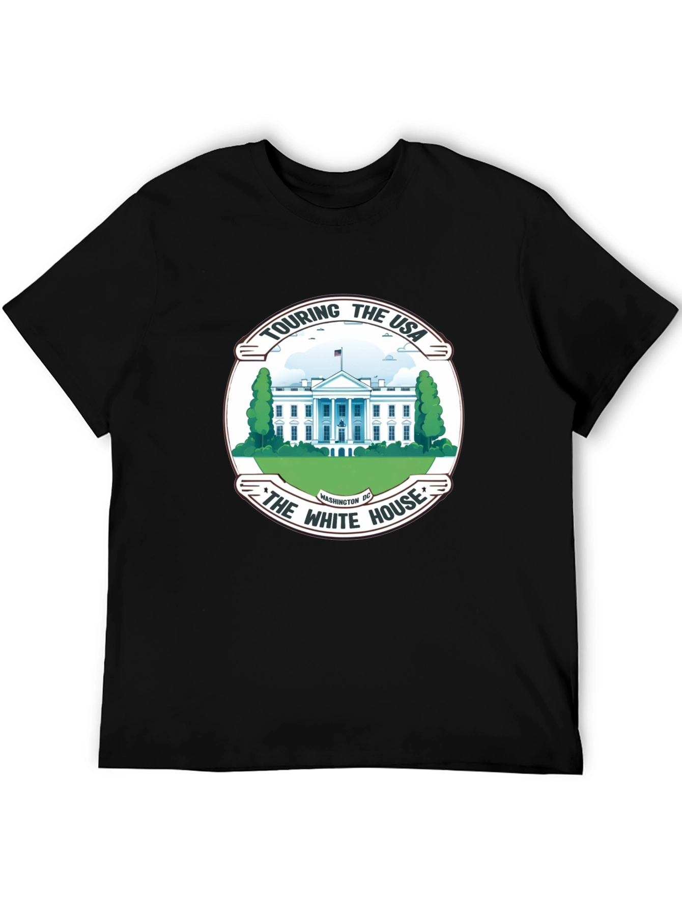 Touring the USA White House Graphic Tee