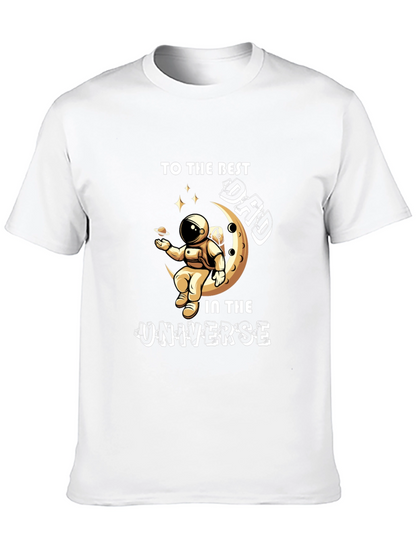 Best Dad in the Universe Graphic T-Shirt