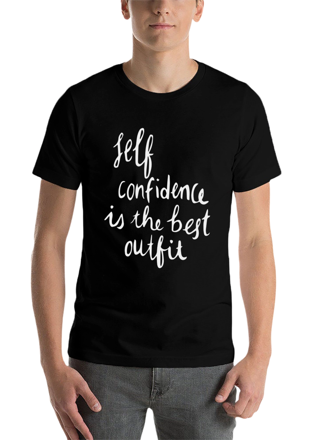 Self Confidence T-Shirt - Motivational Quote Tee
