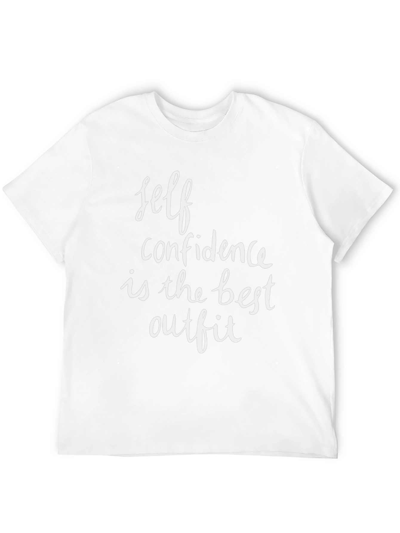 Self Confidence T-Shirt - Motivational Quote Tee