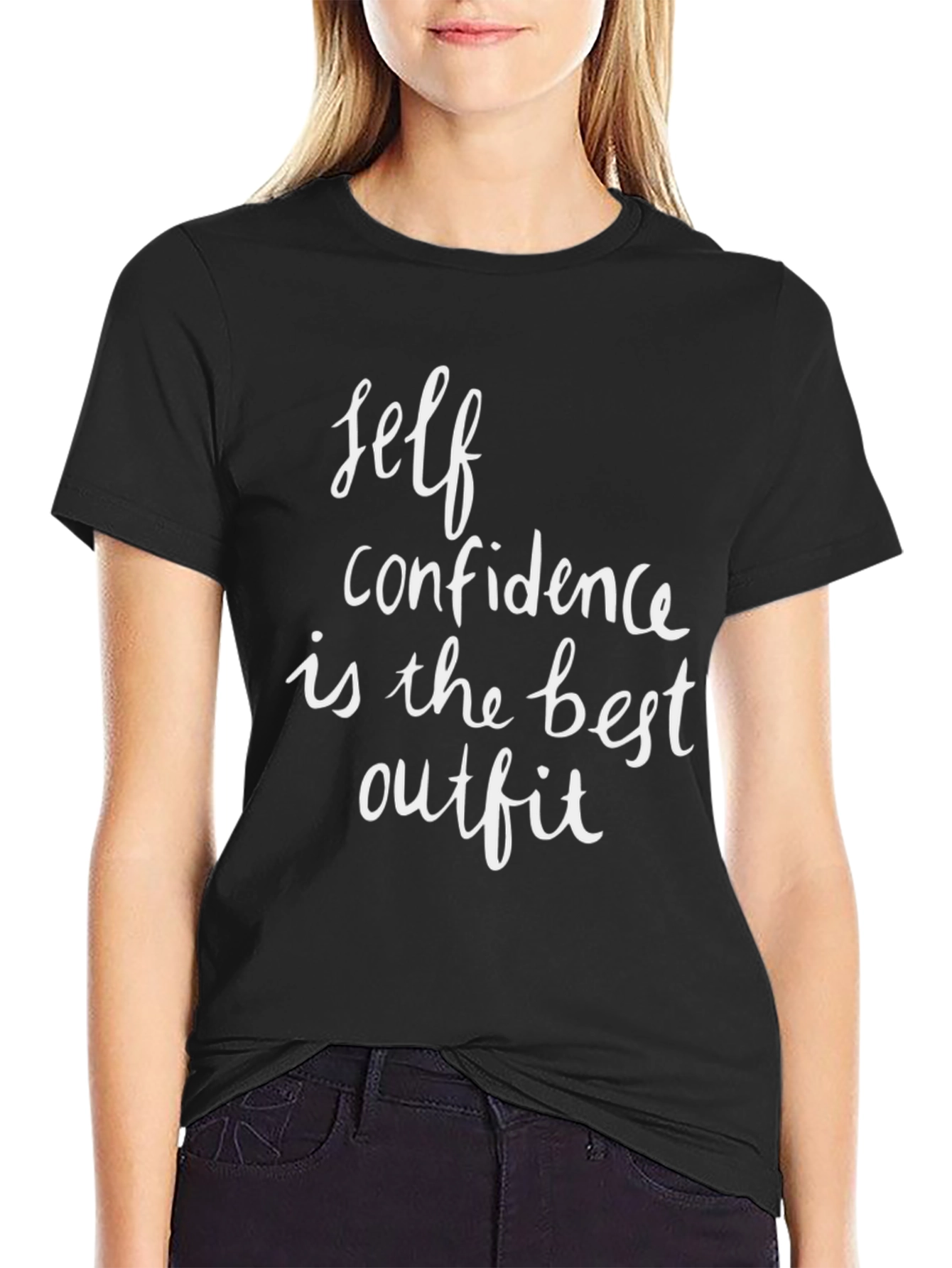 Self Confidence T-Shirt - Motivational Quote Tee