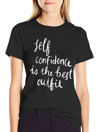 Self Confidence T-Shirt - Motivational Quote Tee