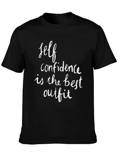 Self Confidence T-Shirt - Motivational Quote Tee