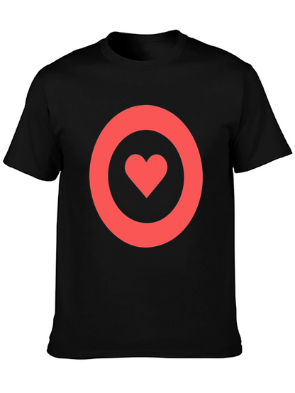 Heart Target T-Shirt - Love On Point