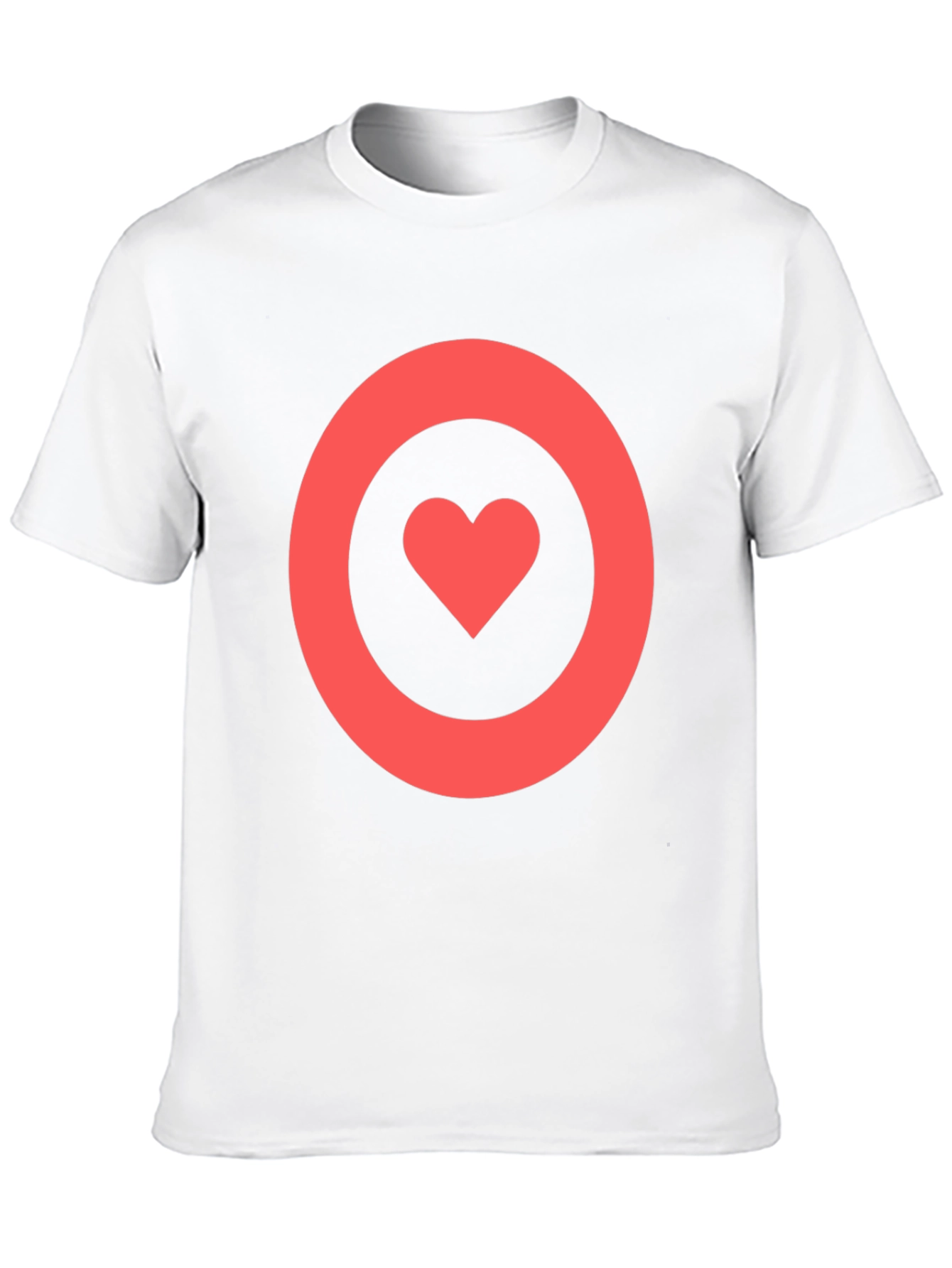 Heart Target T-Shirt - Love On Point