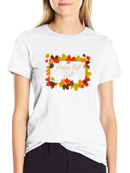 Happy Fall Yall T-Shirt