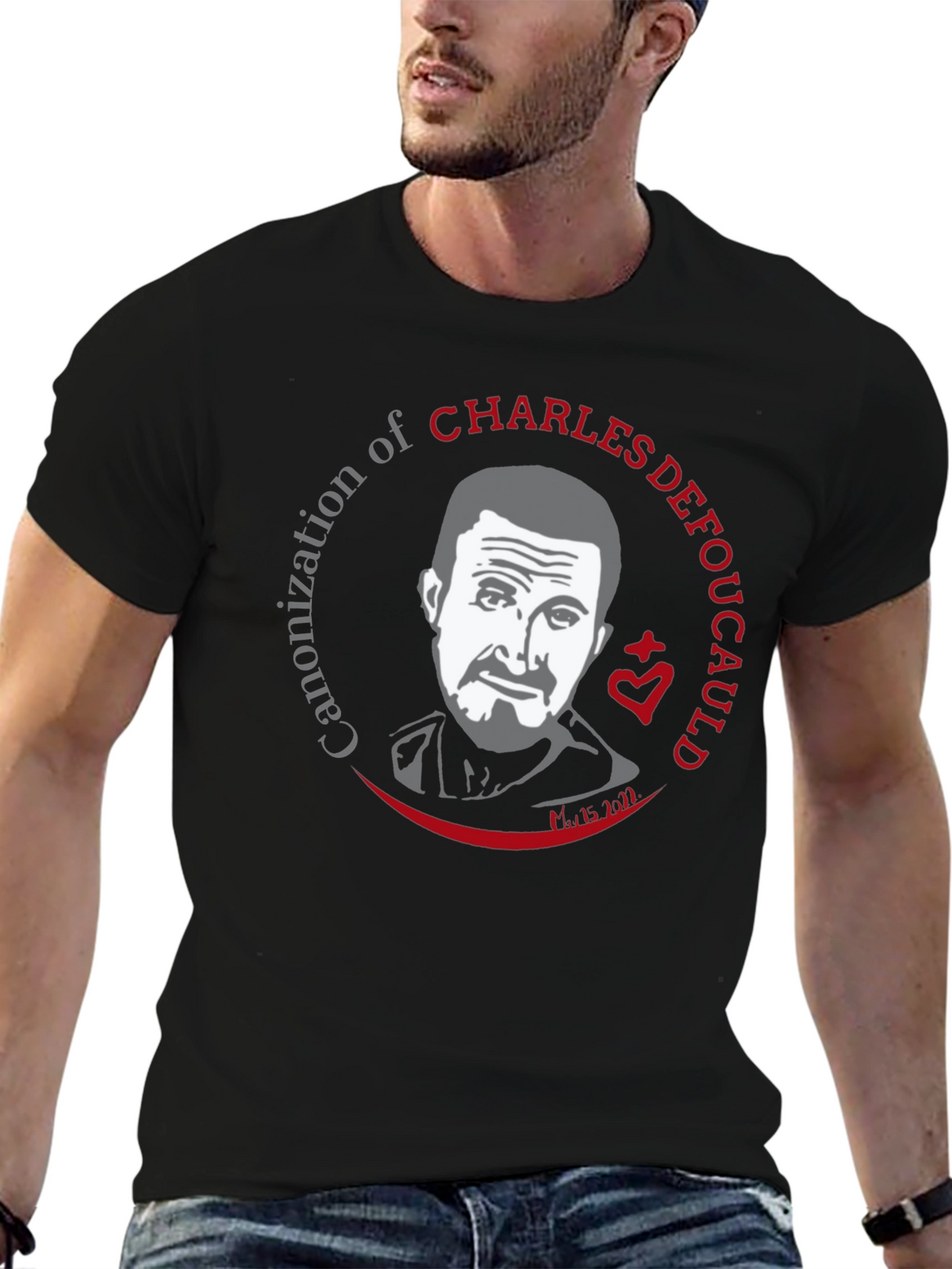 Charles de Foucauld Canonization Graphic Tee
