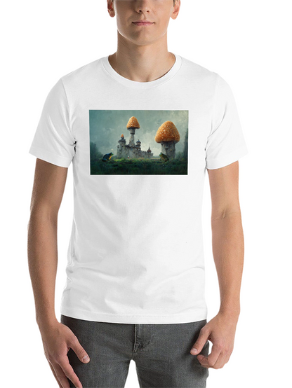 Mushroom Castle Black T-Shirt