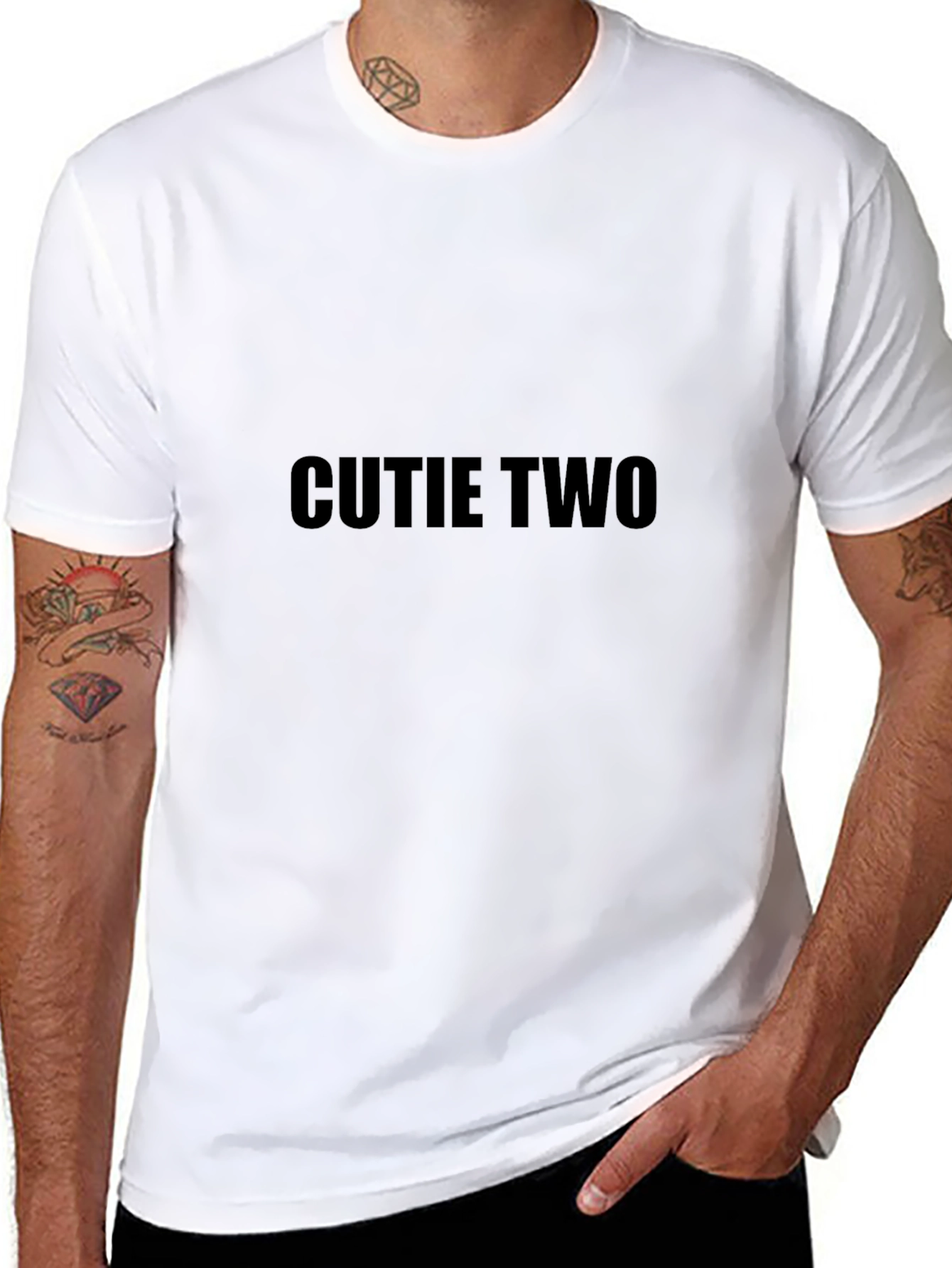Cutie Two Black T-Shirt
