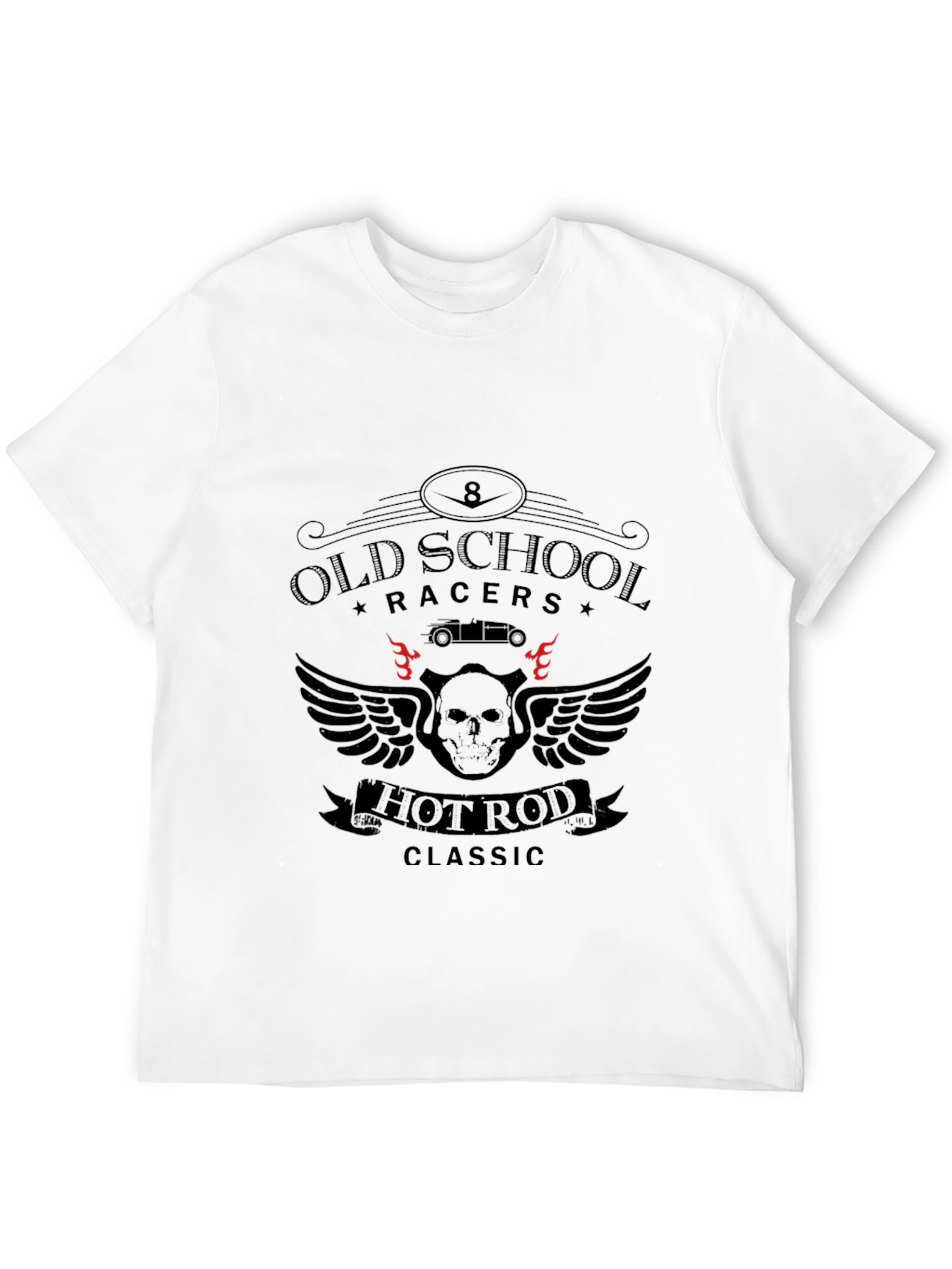 Old School Racers Hot Rod Classic T-Shirt