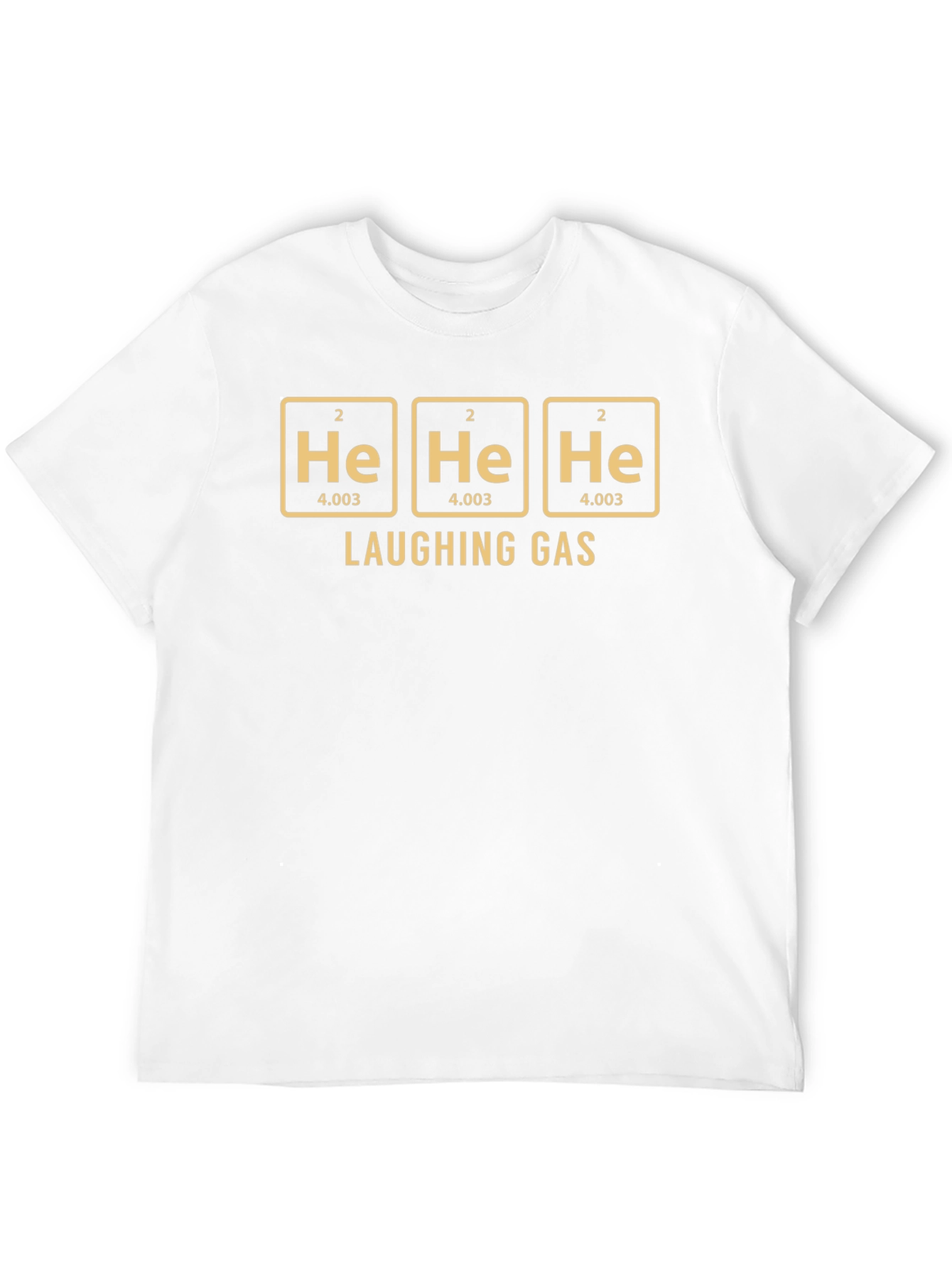 Laughing Gas Science T-Shirt Helium Chemistry Tee