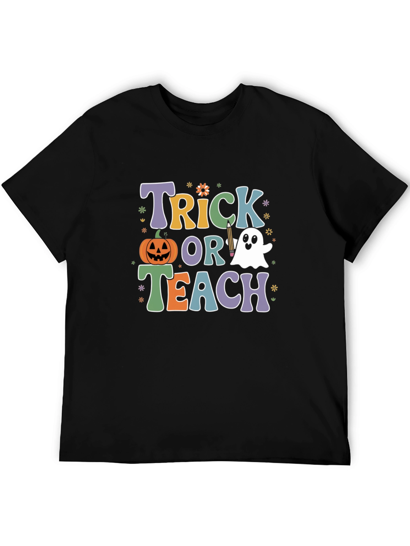 Trick or Teach Halloween Teacher T-Shirt