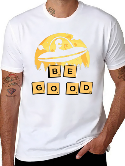 Be Good Alien UFO Graphic Tee