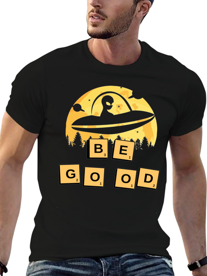 Be Good Alien UFO Graphic Tee