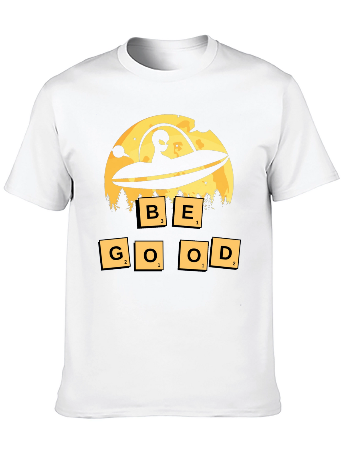 Be Good Alien UFO Graphic Tee