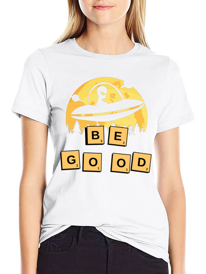 Be Good Alien UFO Graphic Tee