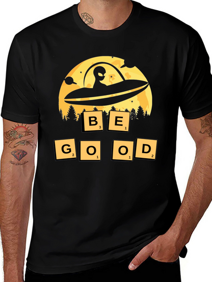 Be Good Alien UFO Graphic Tee