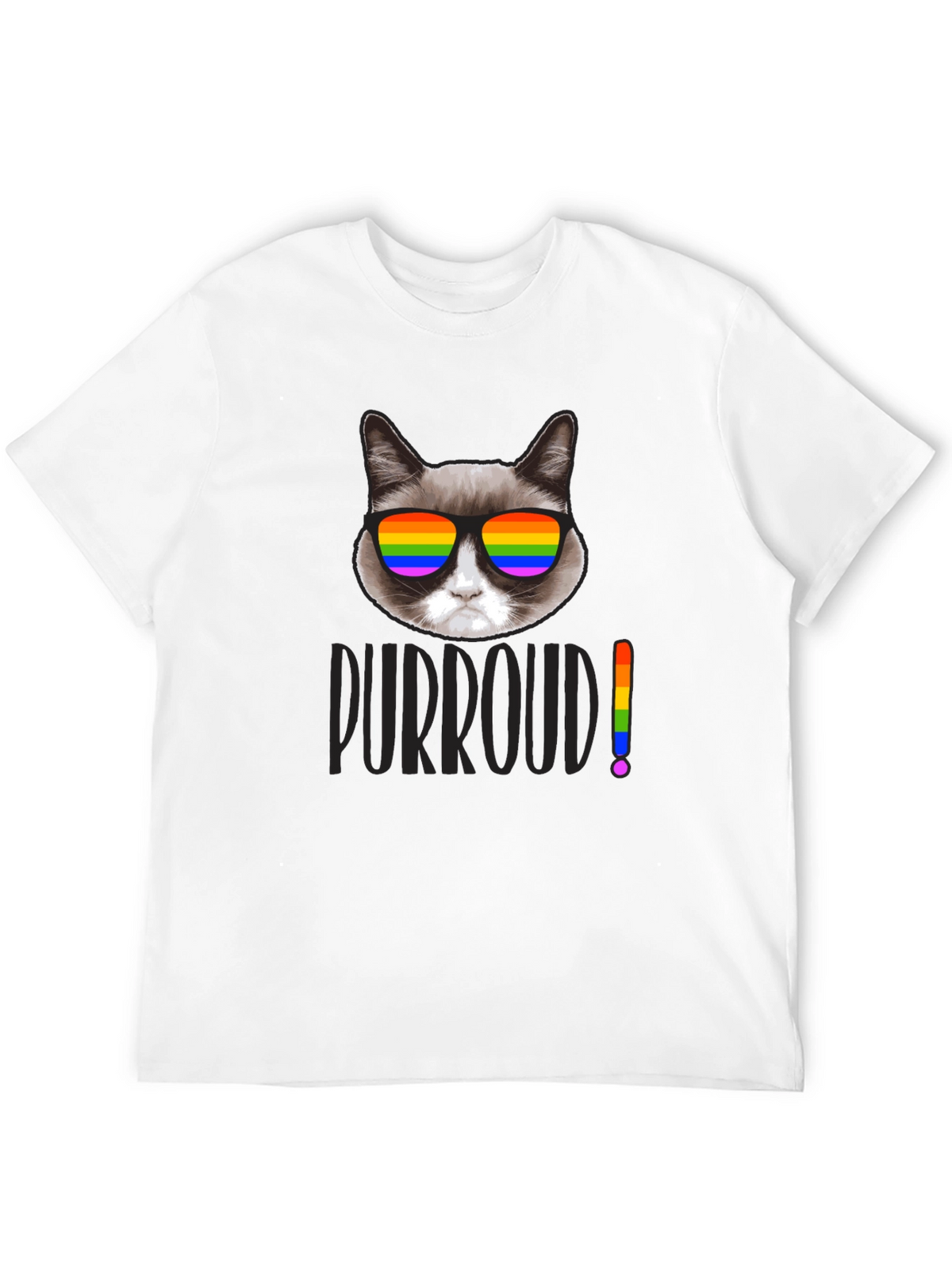 Grumpy Cat Purroud Pride T-Shirt