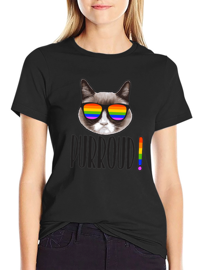 Grumpy Cat Purroud Pride T-Shirt