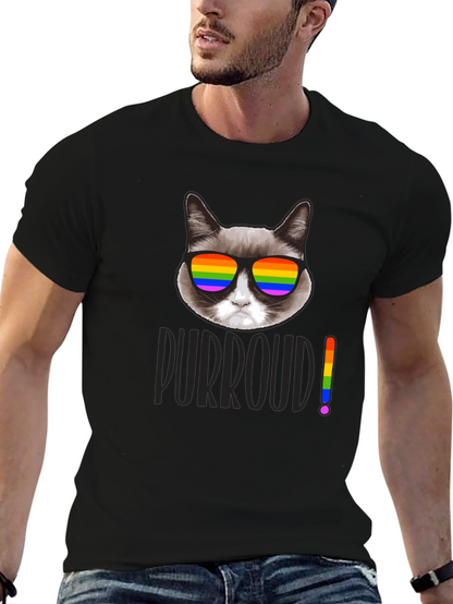 Grumpy Cat Purroud Pride T-Shirt