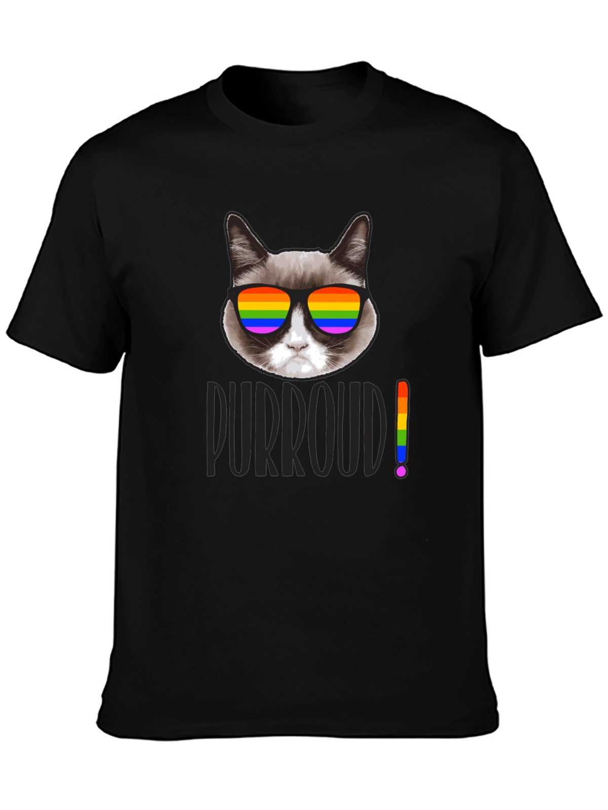 Grumpy Cat Purroud Pride T-Shirt